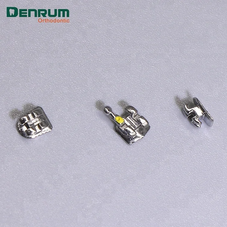High quality orthodontic dental fancy 022 3-hook mini roth bracket ortho
