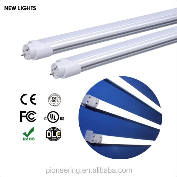 led light t8 tube raw materials spare parts SKD parts aluminum housing T8 led tube light