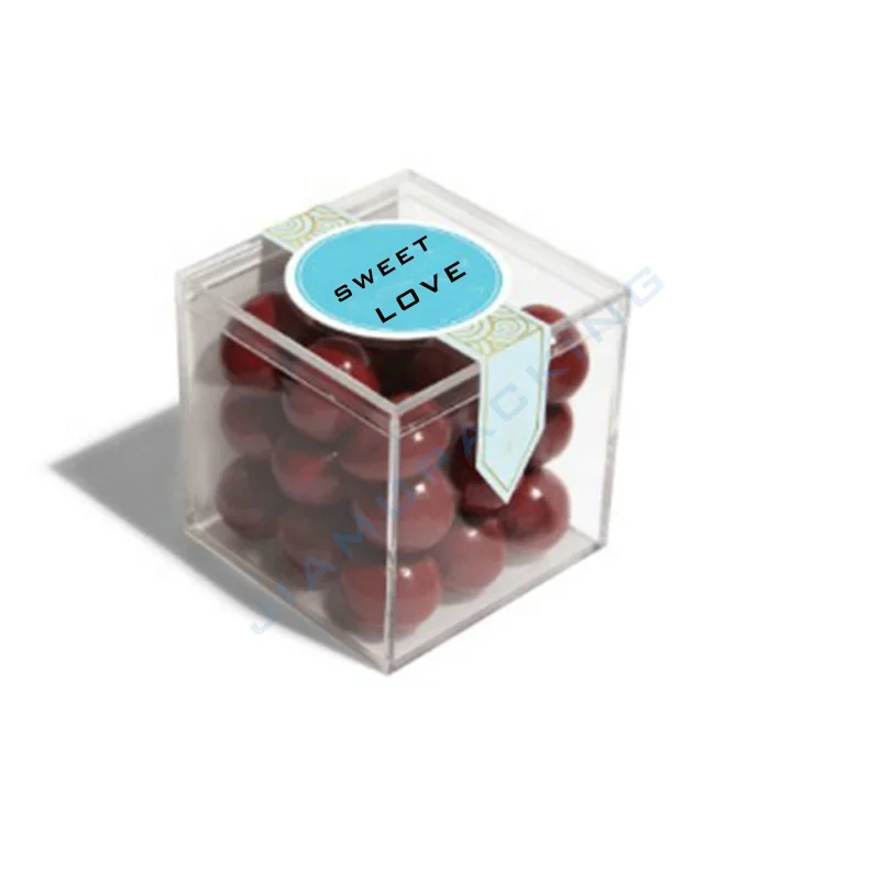 Food Grade Mini Clear Acrylic Candy Box