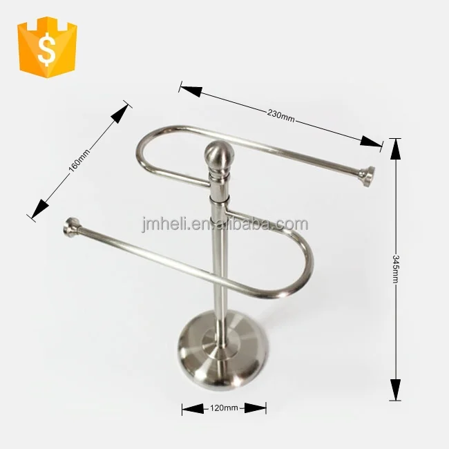 
Practical bathroom towel hanger standing towel shelves rack 