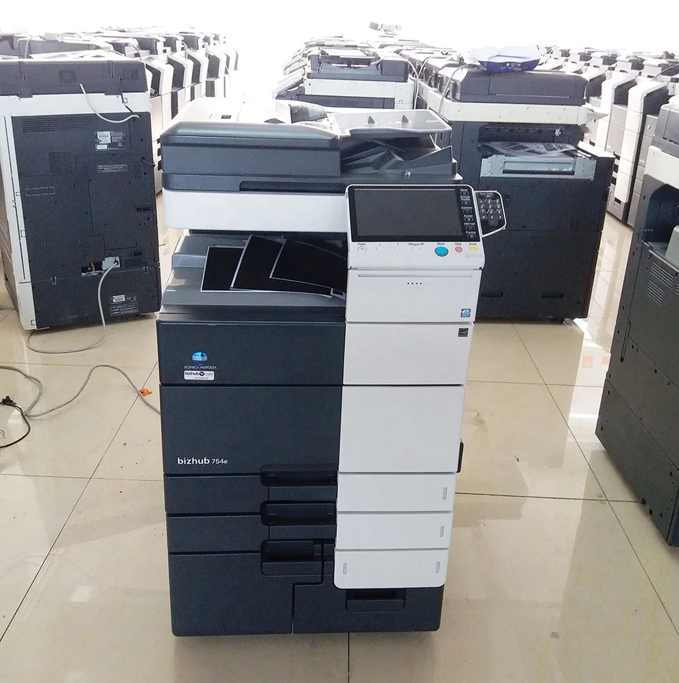  Подержанные Фотокопировальные машины konica minolta C654 C654e C754