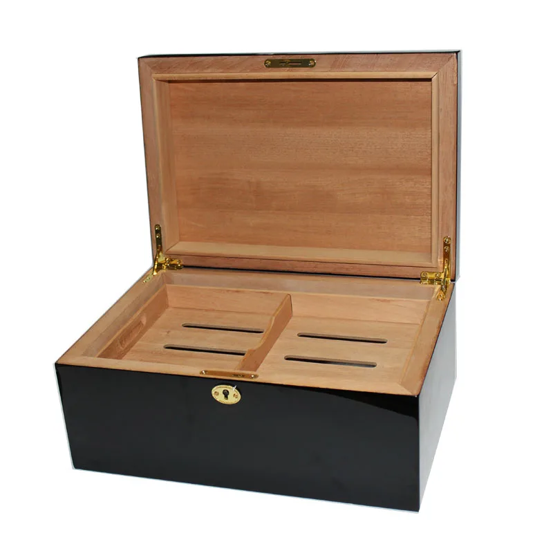 
Wholesale Spanish Cedar Wooden Cigar Box Cohiba Humidor <img data-src=