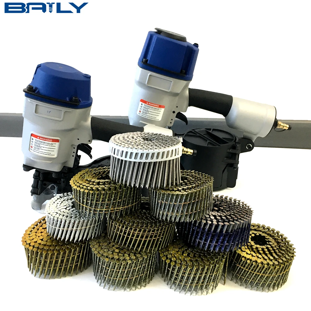 Chinese Manufacturer Mechanical Grade 2.3x50mm Screw Shank Pallet Coil Nails