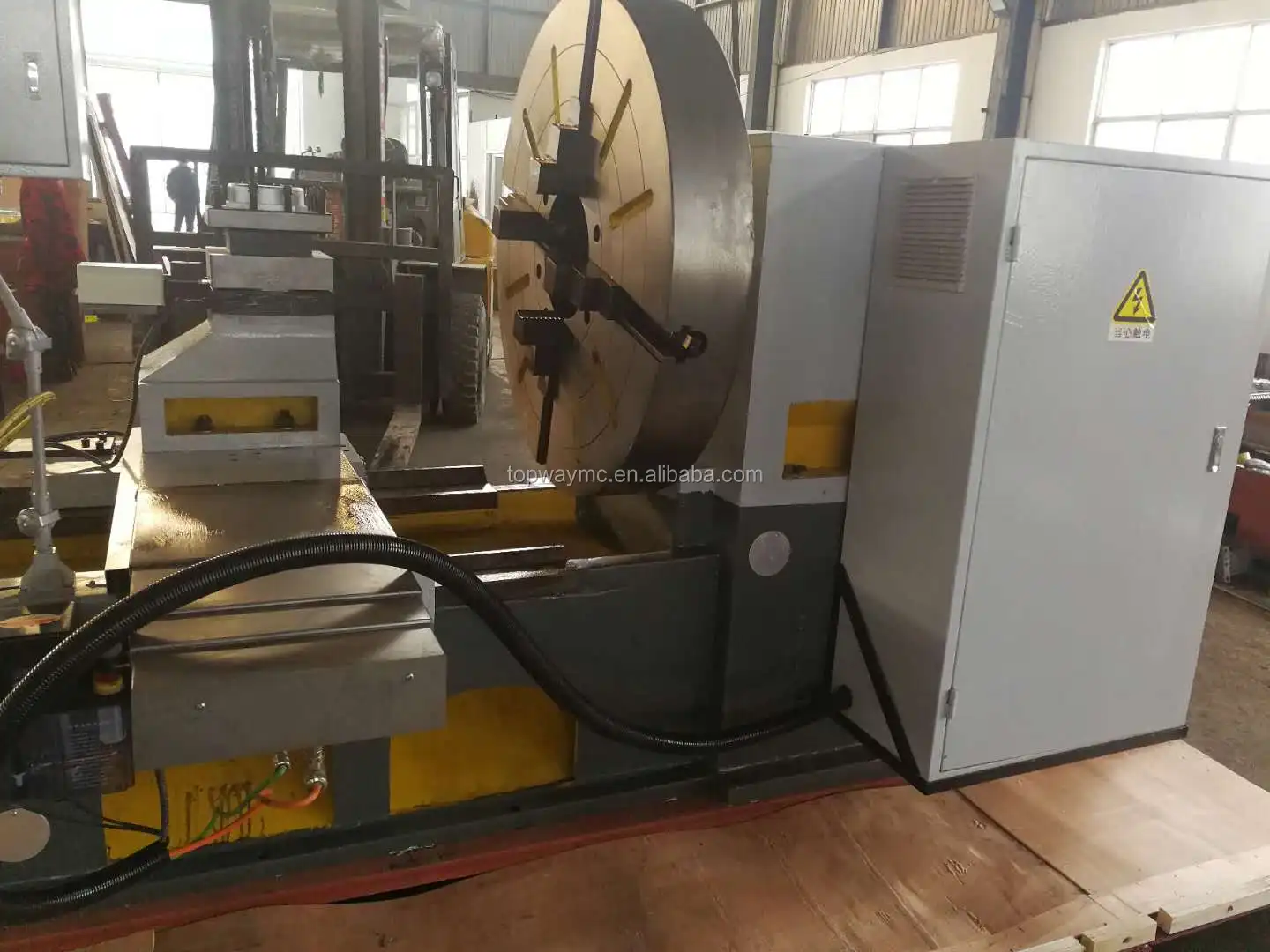 CK64160 Heavy duty CNC Face Lathe Cutter Aluminum Wheel Hub Turning Tools for sale