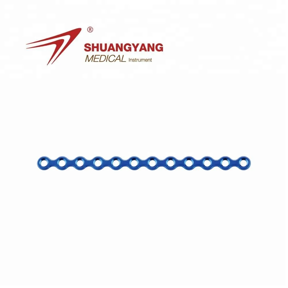 Maxillofacial Mini Straight Titanium Plate implant surgery