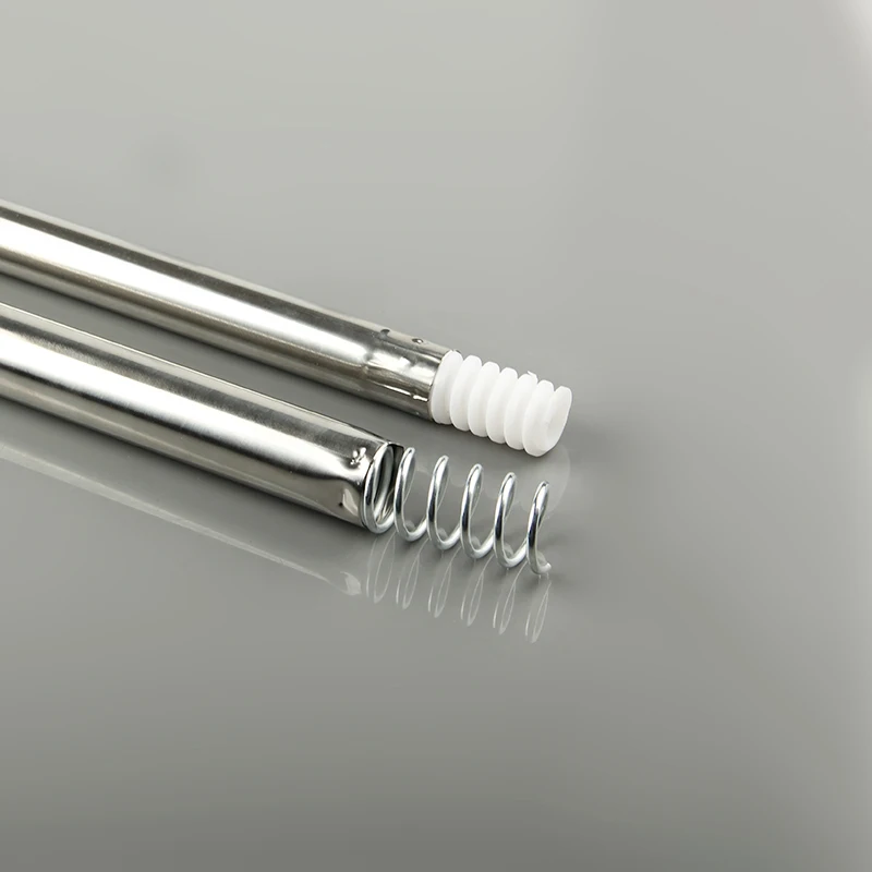 Extensible Interspring Shower Curtain Rod (Aluminum with Chrome Coated)