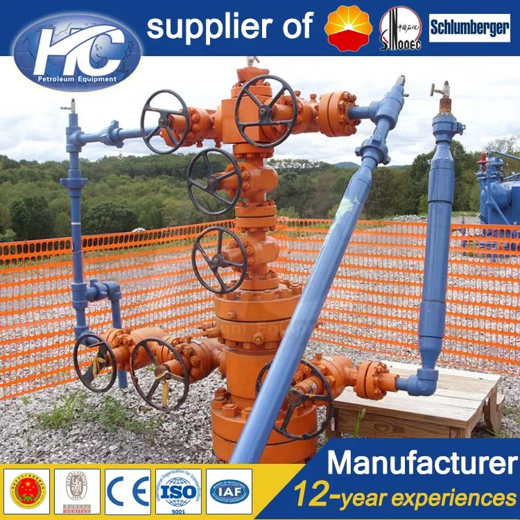 Gas or Oil Field Drilling Christmas Tree Drilling / Xmas Tree Oil / Wellhead Xmas Tree