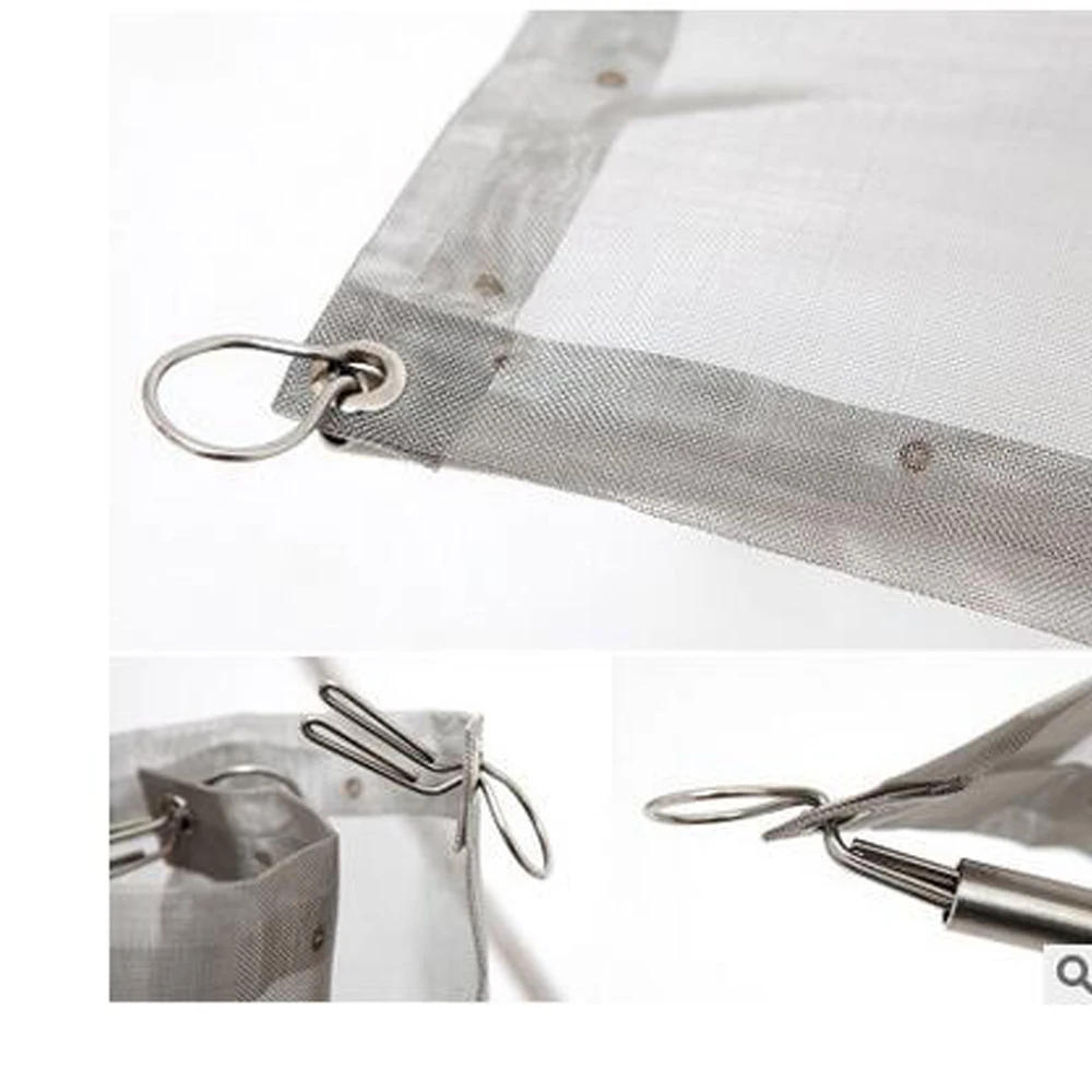 Stainless steel portable grill 304 Cooking mesh folding durable, suitable for outdoor barbecue, camping