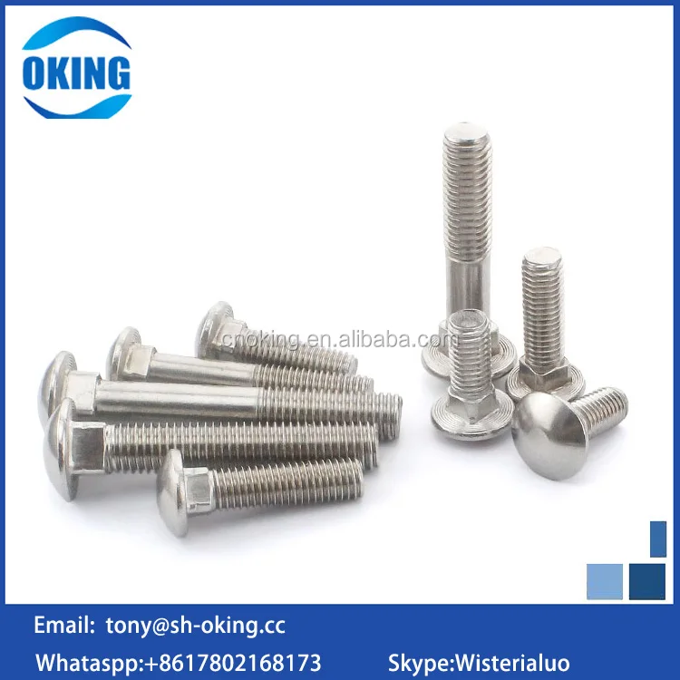 Square Neck Bolts long neck din 903 carriage bolts