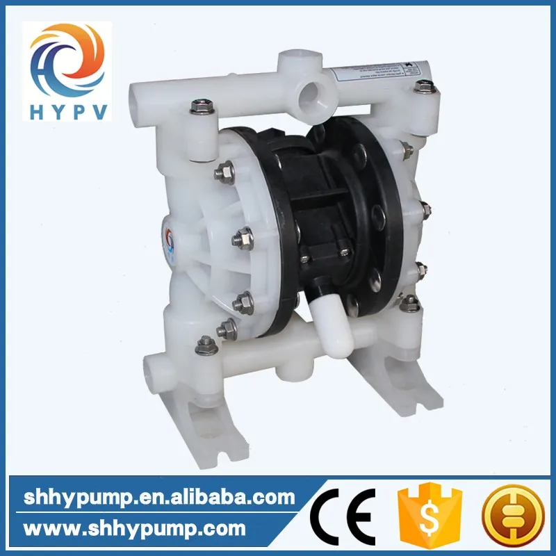 Low Pressure With Kynar Membranes High Suction Pneumatic Diaphragm Pump