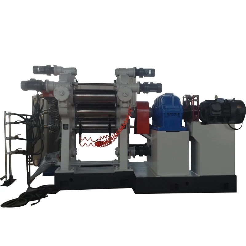 220-480 В Четыре рулонные резиновые календарь машины для резиновая лист ламинирования