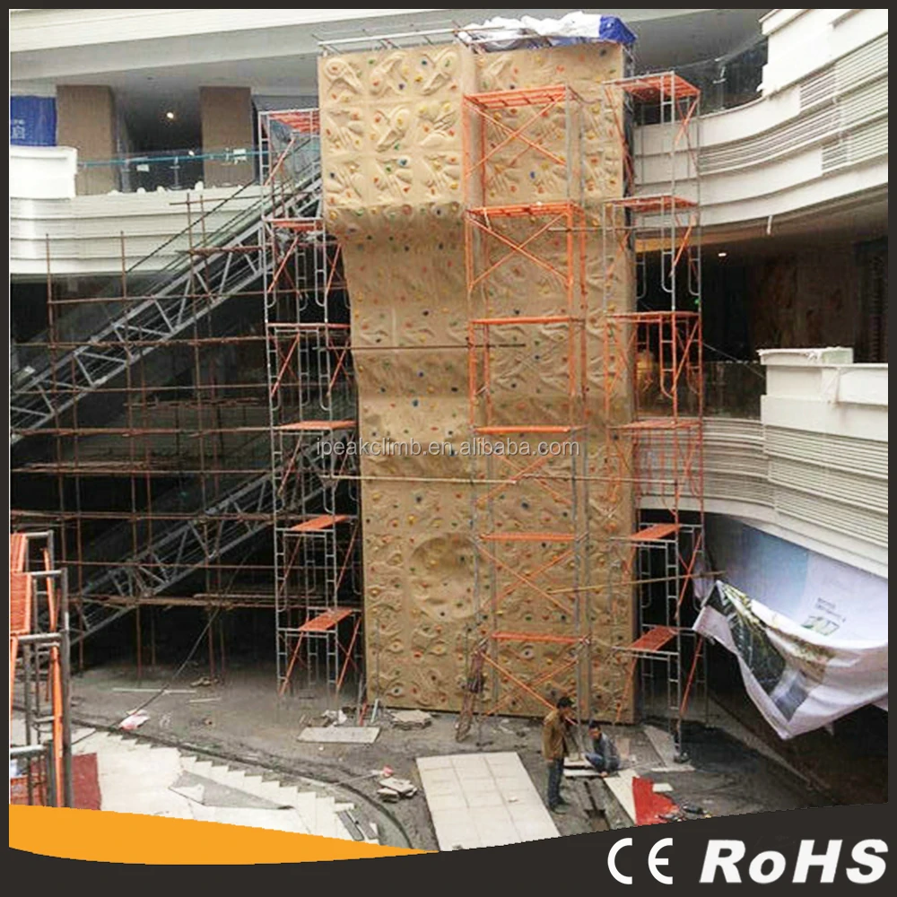 Indoor Rock Climbing Wall with 20 Years Experience Outdoor Playground Wall Climbing Holds Made of Resin for Parks