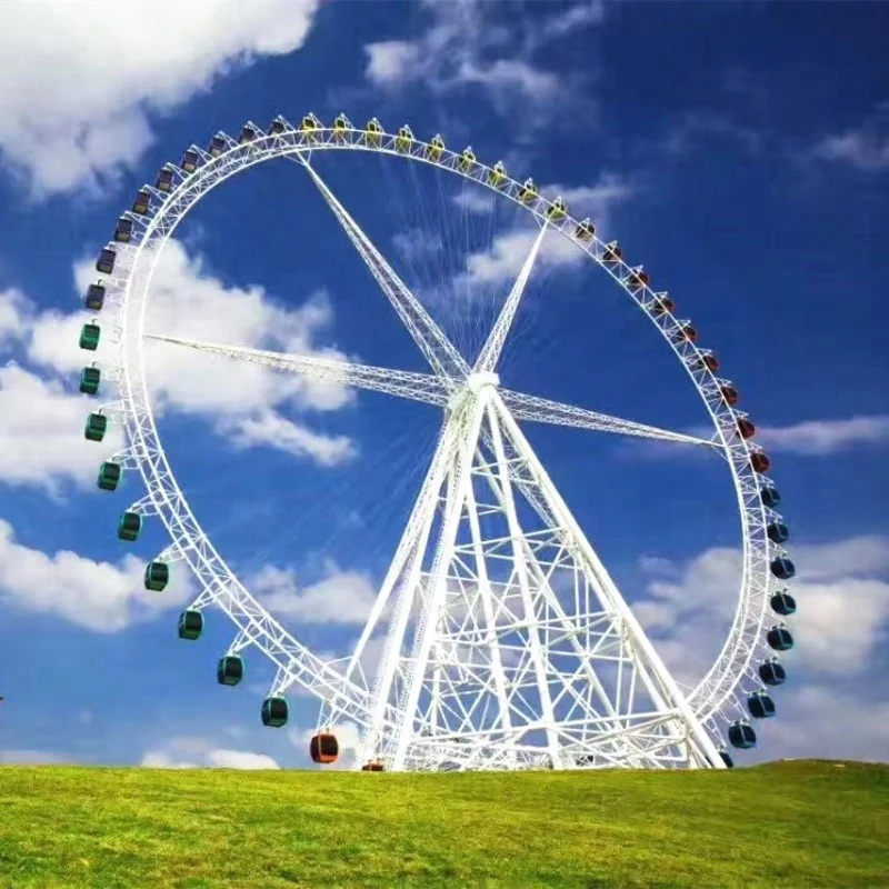 66m cheap kiddle luna park small hot sale big outdoor ferris wheel for sale