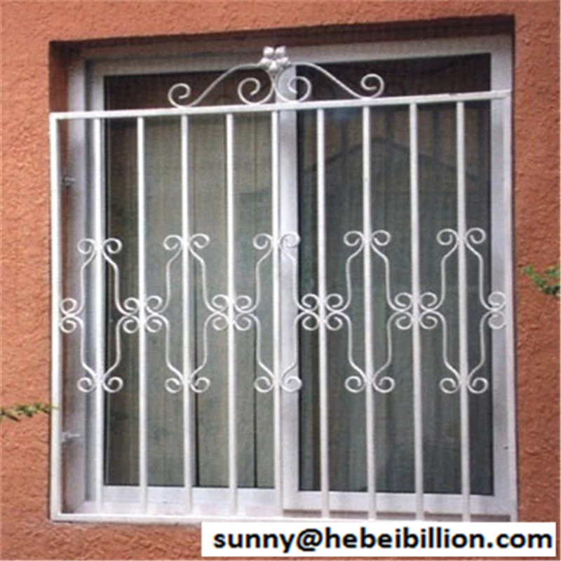 wrought iron window