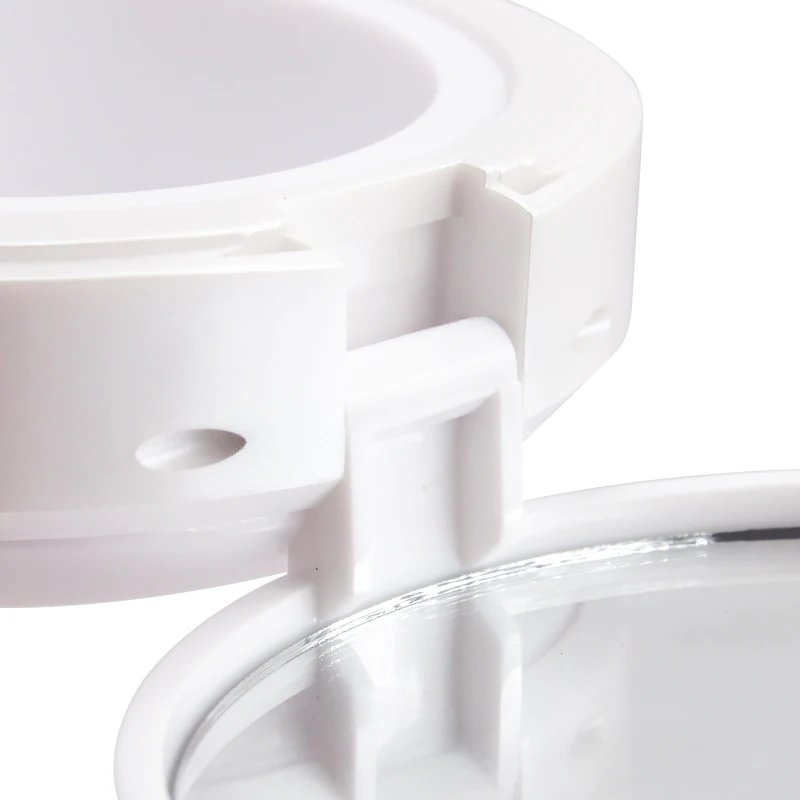 Hydrating Concealer Foundation powder plastic case, new item custom empty cosmetic powder container, makeup packaging with brush