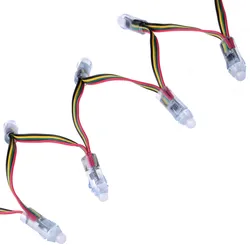 5 в 12 мм 6803 ws2801 ws2811 smd rgb диод светодиодный пиксельный свет для рекламных вывесок свет