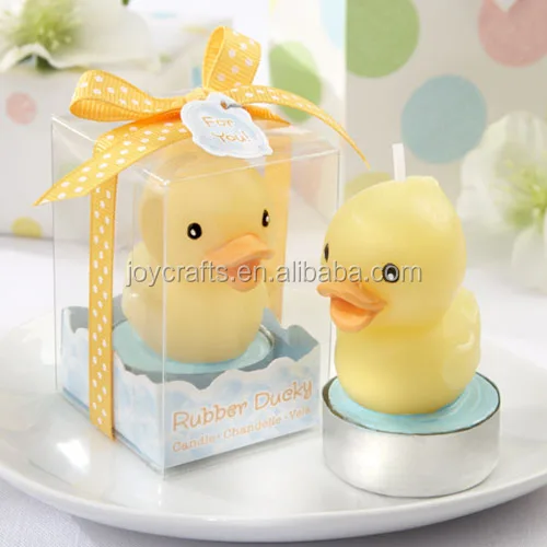 Wedding Favor Yellow Ducky Gift Candle