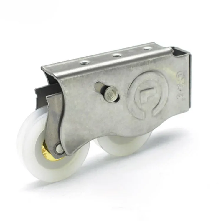 Stainless steel double wheel sliding door sliding window mute roller