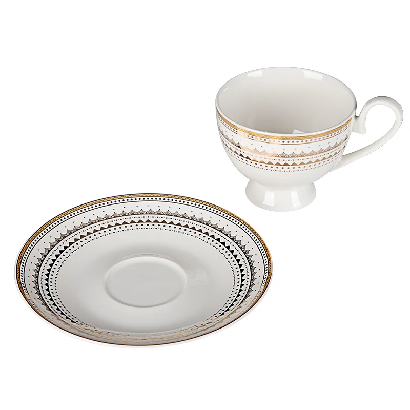 Arabic Style Bone China Luxury China Dinner Set, Alsiyn Aleizam for Restaurant and hotel