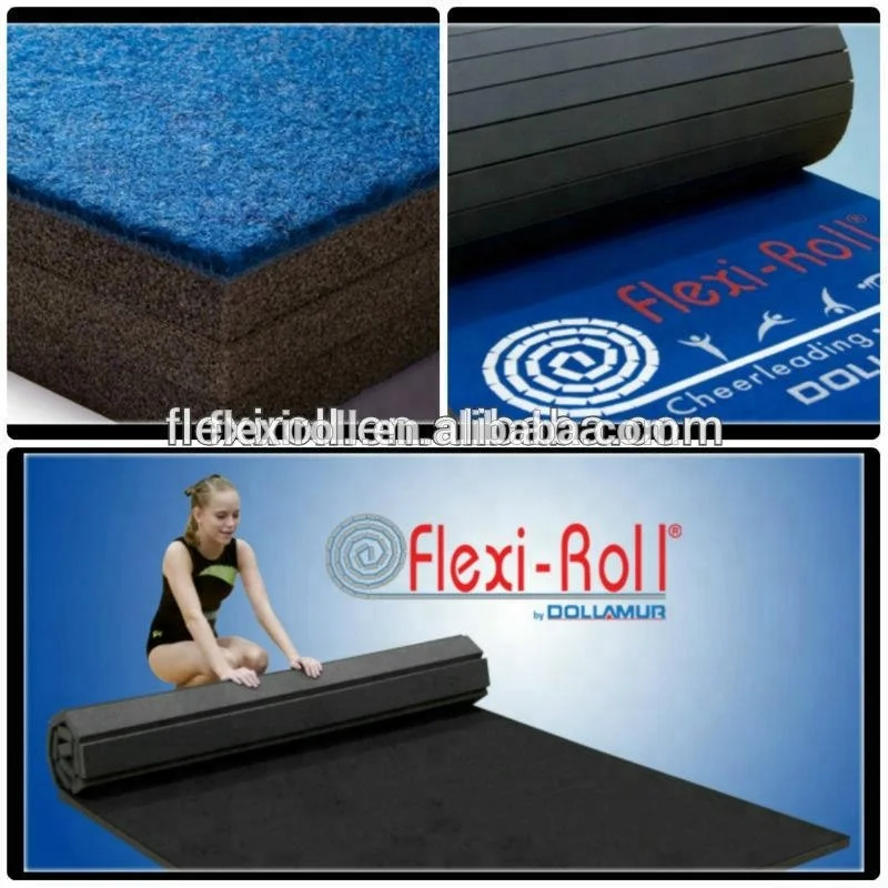 Ковер для ритмической гимнастики/Dollamur, гимнастический коврик с гибкими роликами/коврик