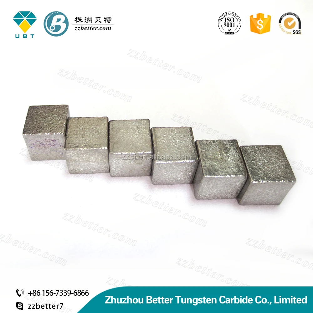 
2 ounces tungsten cubes 