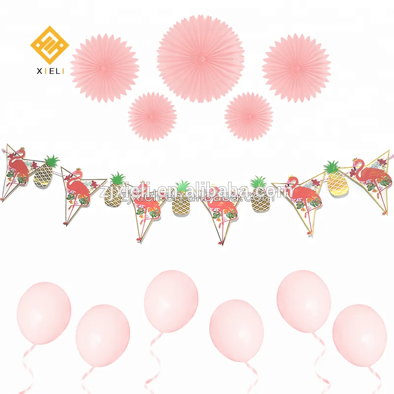New Product Ideas 2021 Unicorn Horn Design Party Banner Favors Baby Shower Decoration Party Garland