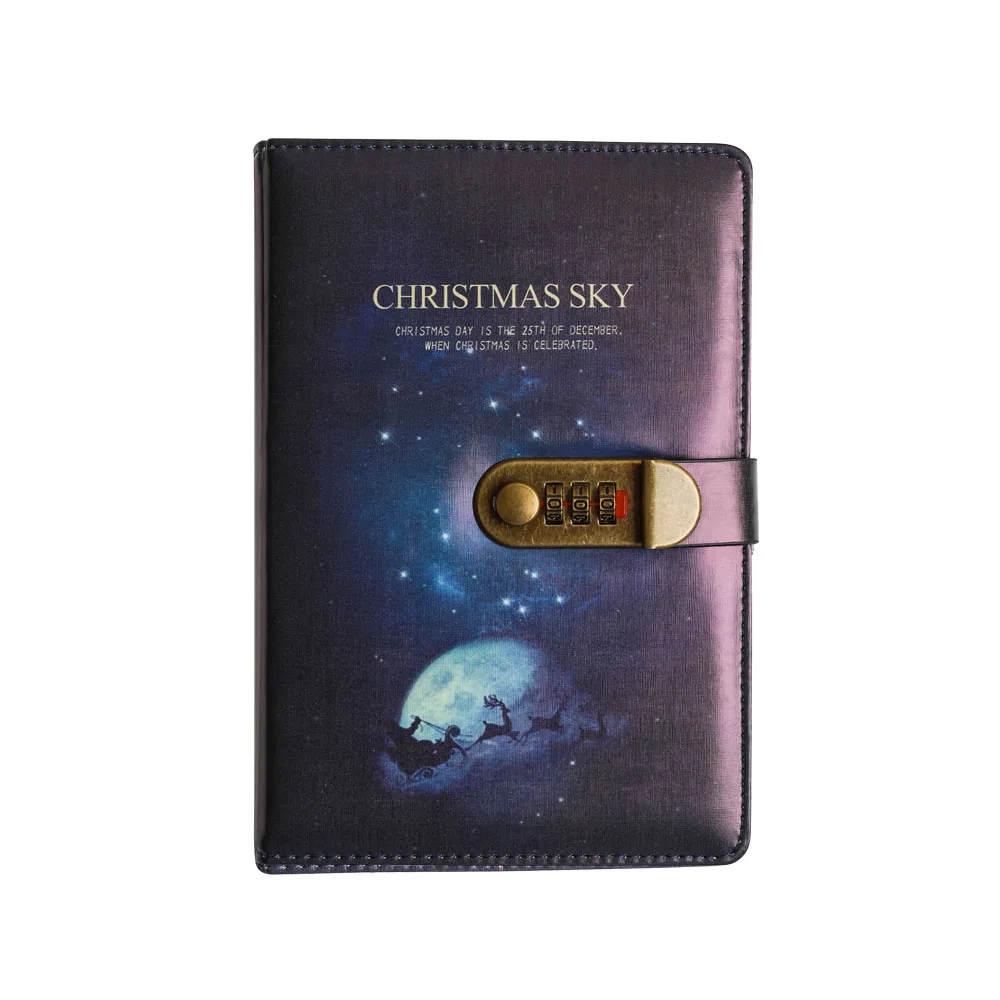 Combination Lock Diary Custom Academic Year Electronic Secret Diary