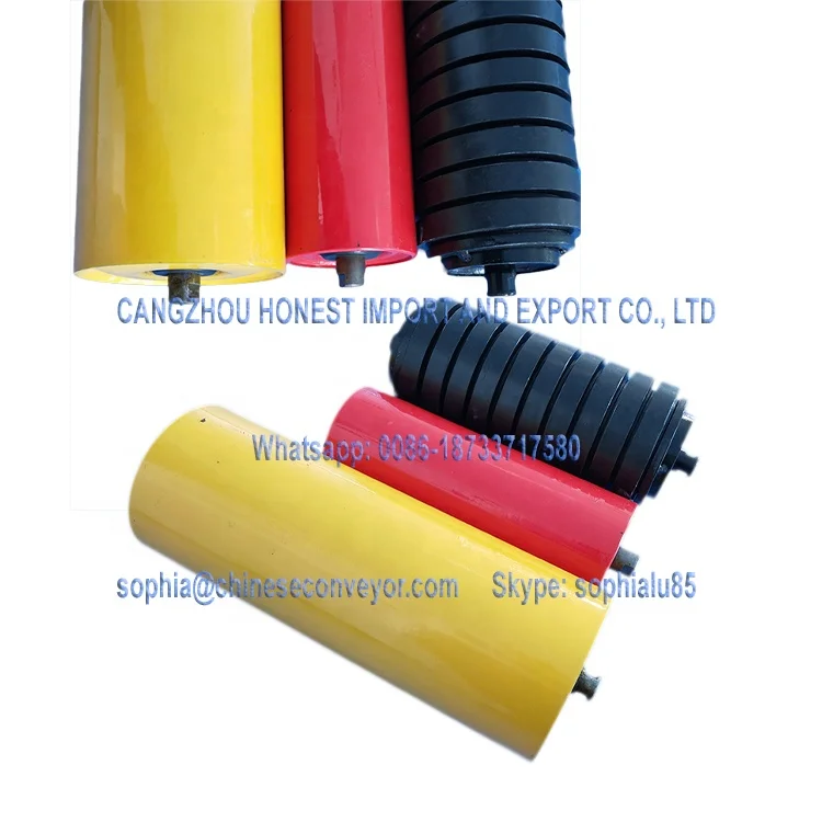 CEMA belt conveyor idler roller for coal mine industry