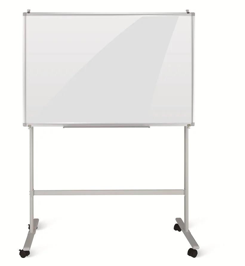 
Adjustable Angle Portable Tempered Low Iron Magnetic Glass Whiteboard 