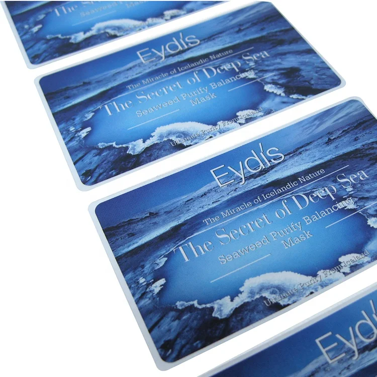 Wholesale Waterproof Printed Roll Foil Stamp Electronic Products Adhesive Sticker Labels