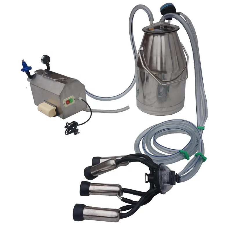 Мини маленький вакуумный насос корова Доильная машина продается в Индию