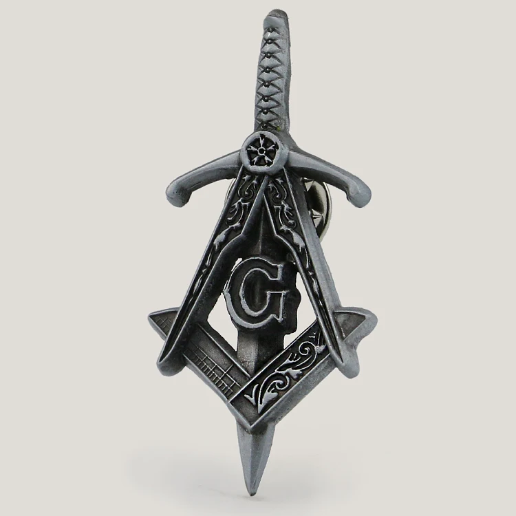 China manufacturer wholesale professional custom masonic poppy lapel pin lapel pin