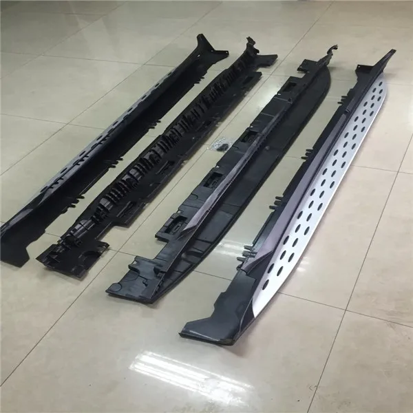 side bar step board foot pedal aluminium alloy running board  for Benz GLC 2015+
