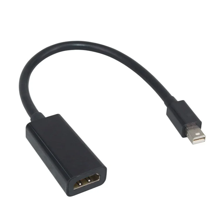 
Mini Display Port Male To HDTV Female 1080P Mini Dp To HDTV Adapter Cable 