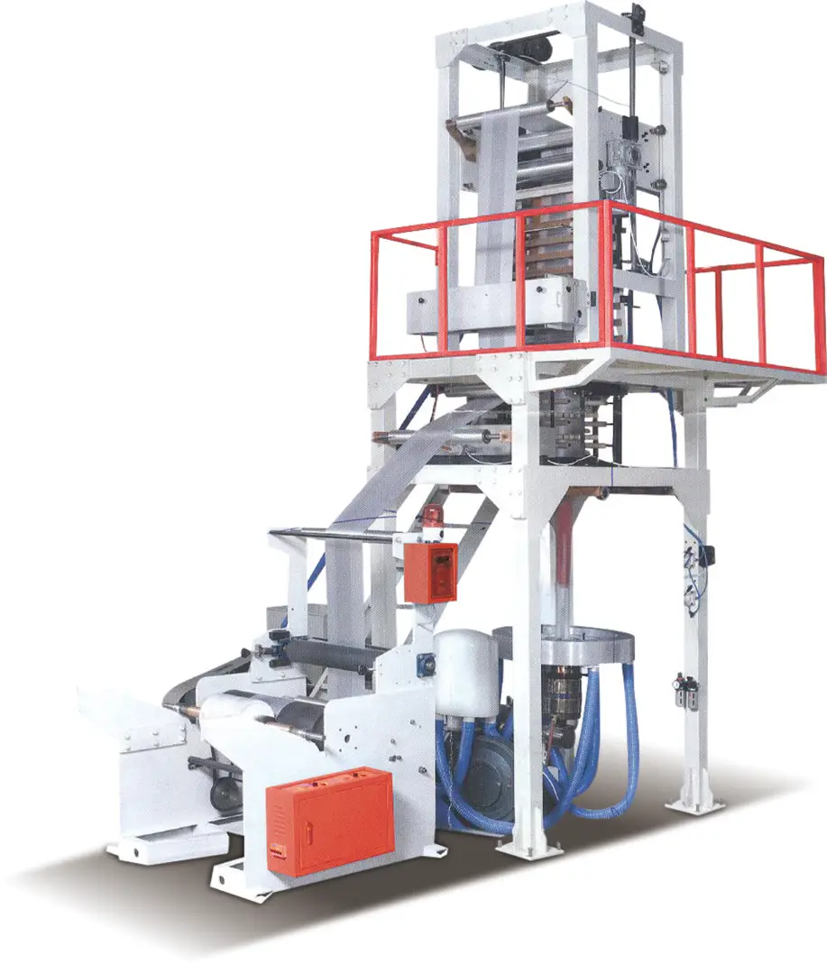 HDPE/LDPE/LLDPE PE Blowing Film Machine Blown Film Machine Plastic Film Blowing Machine Price