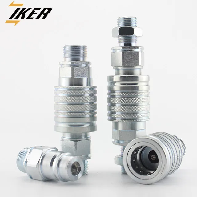 PARKER 4250 Push pull carbon steel hydraulic quick release coupling for agricultural tractor