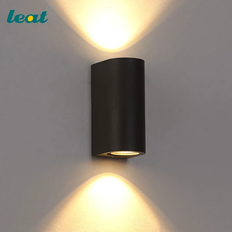 CE European standard Outdoor UP and Down Wall Lights GU10 replaced lamps fixture from china