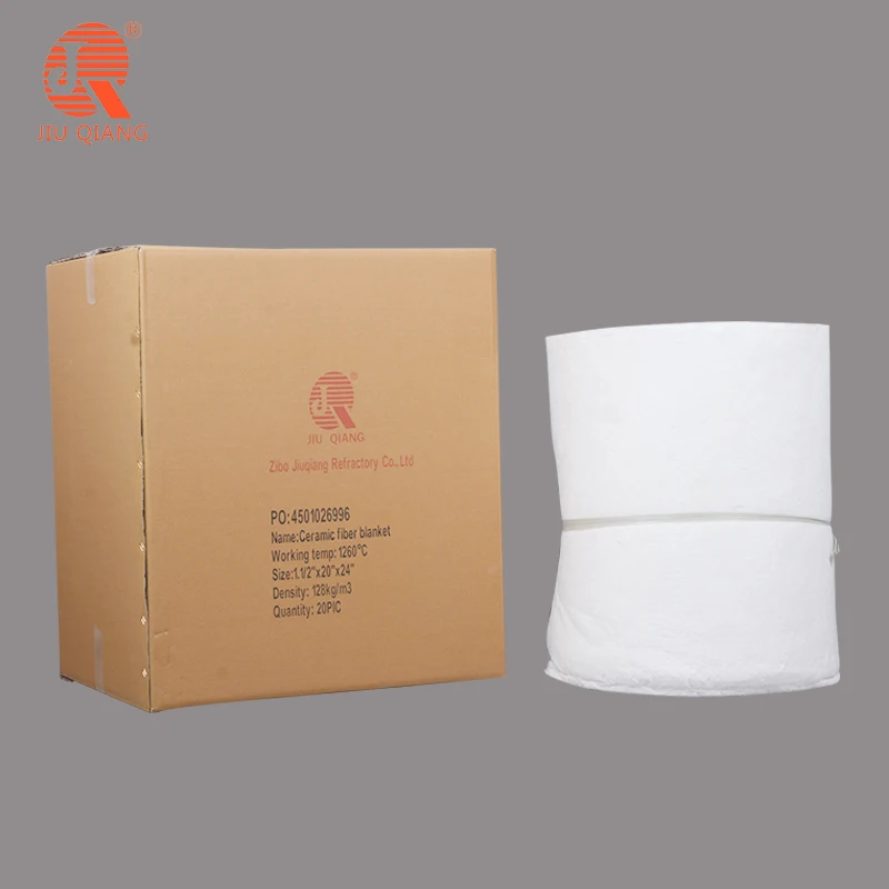 Thermal insulation material ceramic fiber blanket for flue liners