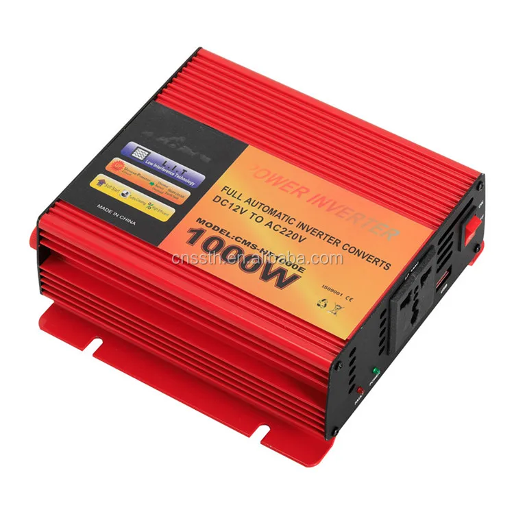 full automatic inverters converts dc 12v to ac 220v 1000W power inverter