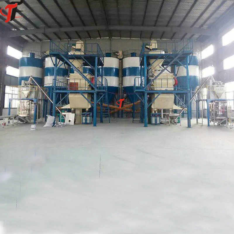 The Best Seller Ceramic Wall Tile Glue Mortar Mixing Plant Making Machinery Production Equipment