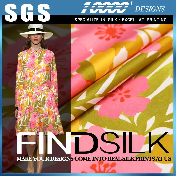 Hellosilk factory promotion silk mikado supplier