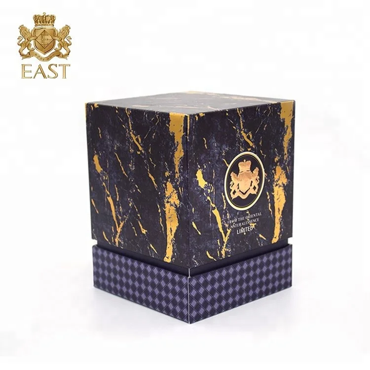 Eastbox. Wholesale Design Luxury Candle Printing Custom Perfume Box,Paper Packaging Box with Lid Paper Gift Box Packaging