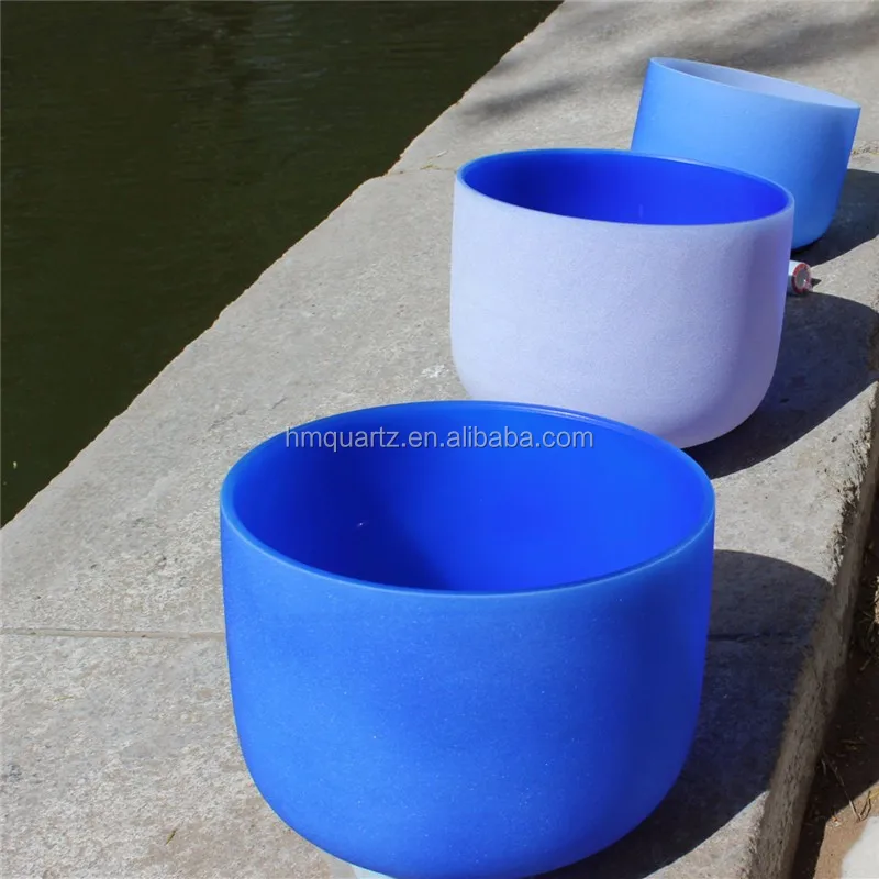 HM Chakra tune Yoga Bowl Quartz crystal singing bowl for Yoga