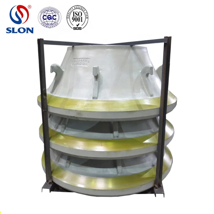 High manganese Extec Kue-ken Shanbao  cone crusher spare parts PYB1200 bowl liner and mantle price