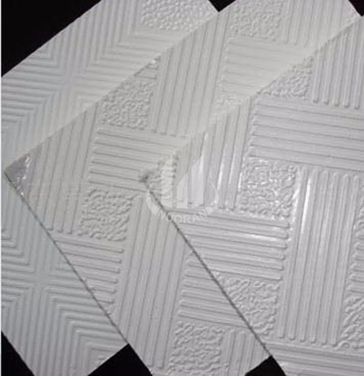 60x60 ПВХ ламинированный гипсовый потолок с аксессуарами