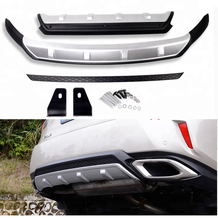 Высококачественная Защитная противоскользящая пластина для переднего/заднего бампера LEXUS RX 200t