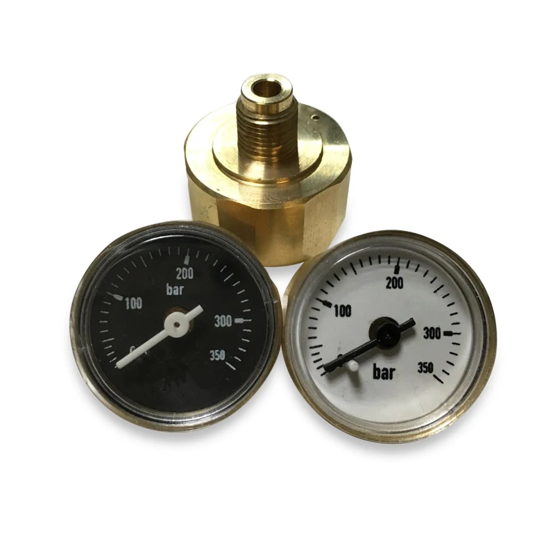 Special customized 350bar mini air pressure gauge manometer