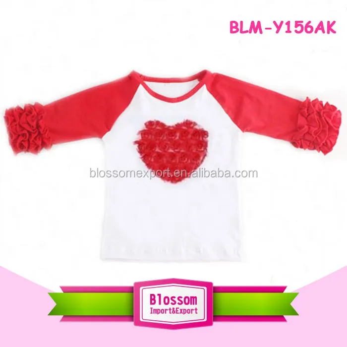 Mickey Minnie Ruffle Raglan Baby T Shirt Mouse Mickey Shirt Cotton Baby Icing Ruffle T Shirts