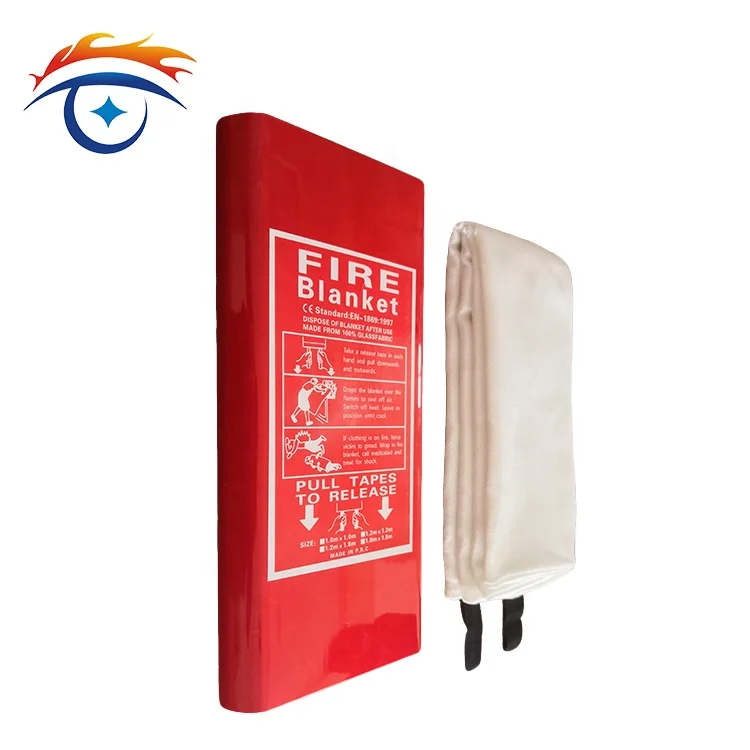 
EN1869 fiberglass fire welding blanket Fire blanket for household or industrial emergency to avoid fire house trend 