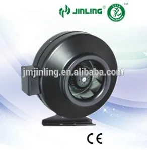 Тихий и мощный поток воздуха электрическая металл в линию трубный вентилятор